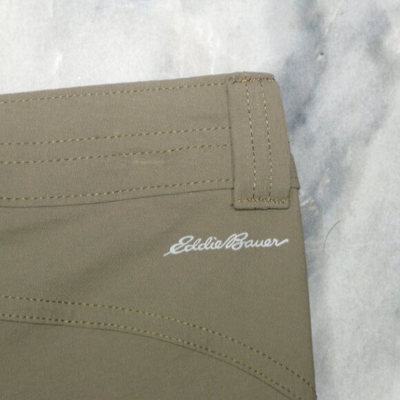 Eddie Bauer Tan Hiking Capri Pants Size 0 - Picture 5 of 6